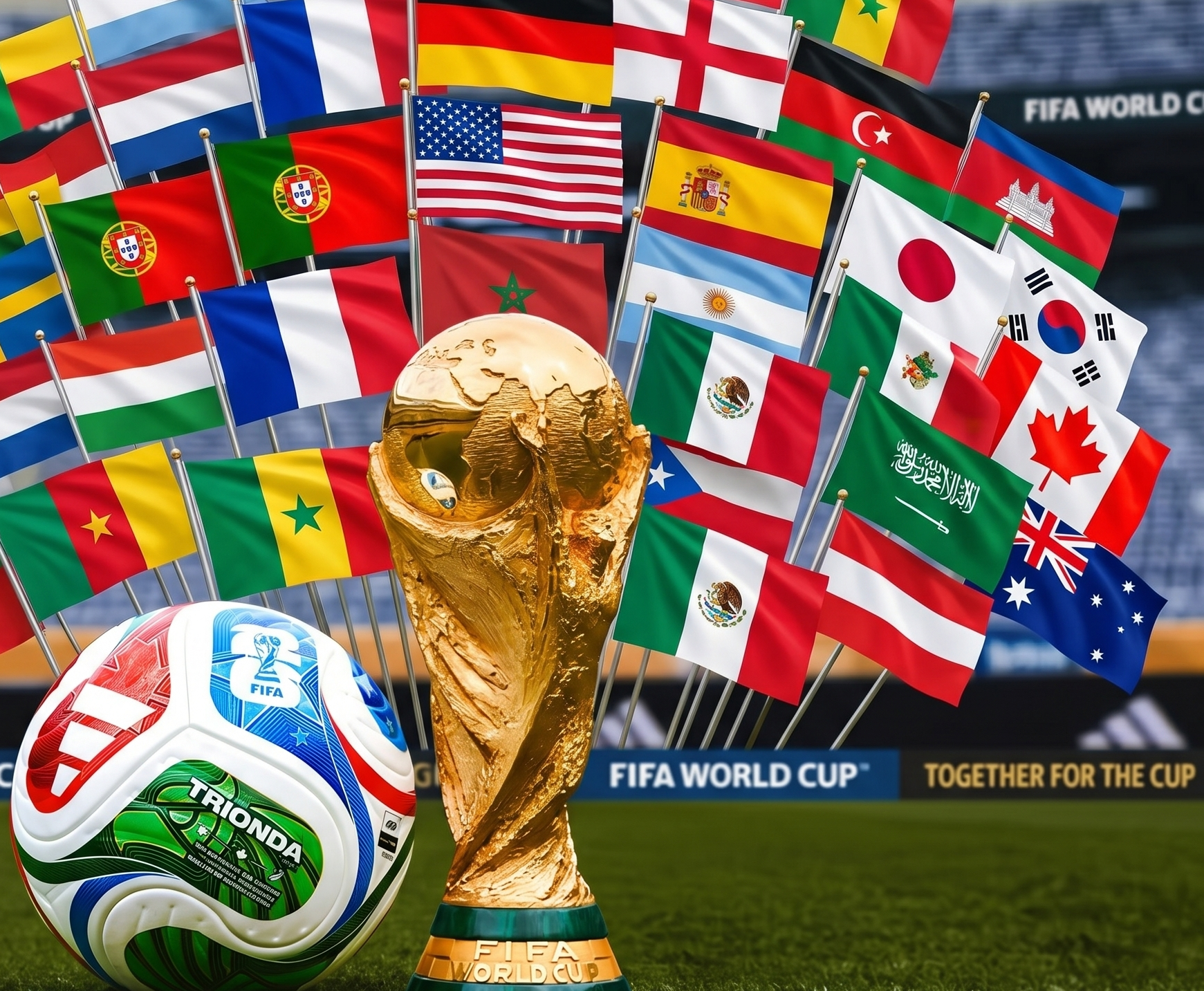 Coupe du monde 2026 : La FIFA dévoile le calendrier complet d’une édition historique